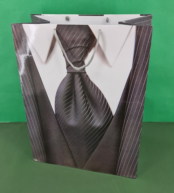 Подарунковий паперовий пакет Гігант (широке дно)о 30/40/17 (артGSD-15) (12 шт) Харків - фото 1