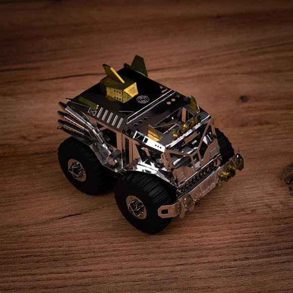 Колекційна модель-конструктор Metal Time Trophy Hunter Всюдихід Шерп механічний двоколірний (MT056) Харків - фото 6