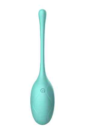 Виброяйцо Turquoise Pleasure 10 режимов вибрации цвет бирюзовый Sex Aura Киев