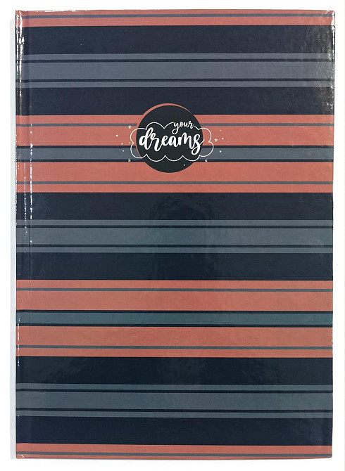 Книга канцелярська А4/80 арк. "Аркуш""Смужки" # офсет, тверда обкл., 1В2397, шт Київ - фото 1