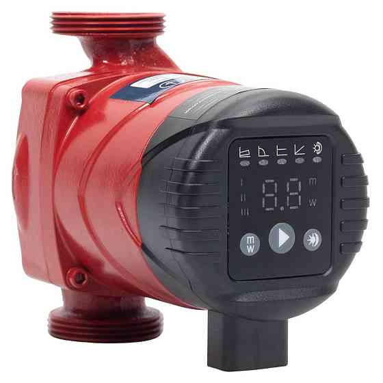 Насос циркуляційний енергоощадний 10-45 Вт Hmax 6 м Qmax 52 л/хв Ø11⁄2" 130 мм + гайки Ø1" WETRON (774352) Київ