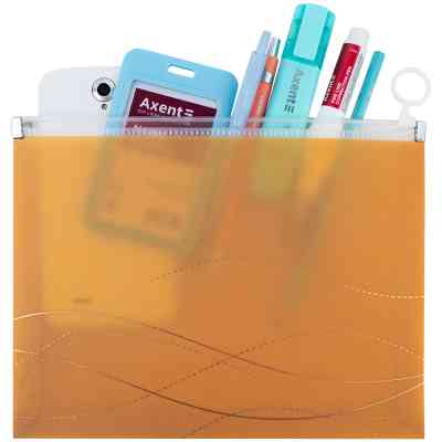 Папка на блискавці Axent zip-lock А5 Waves-1 (1498-40-A) Вінниця