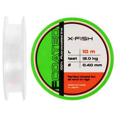 Флюорокарбон X-Fish FCoated 10m 0.40mm 12.0kg (1917.01.32) Вінниця