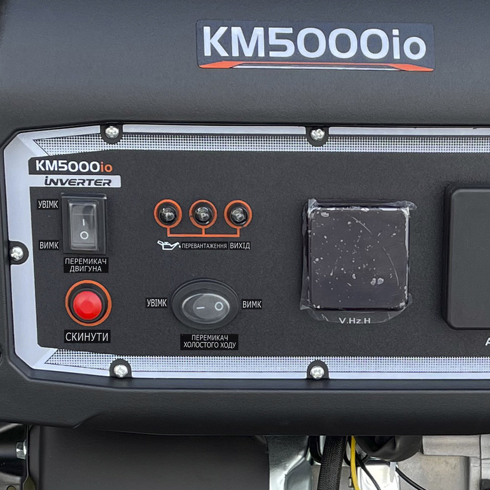 Генератор бензиновый инверторный KEMAGE KM5000io-2 с дисплеем (000025639) Киев - изображение 4