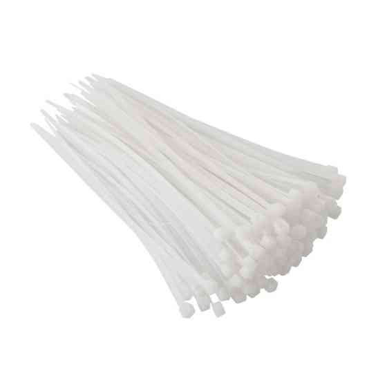 Хомут пластиковый, 3,6×150 мм, 100 шт/упак, белый INTERTOOL TC-3615 Киев