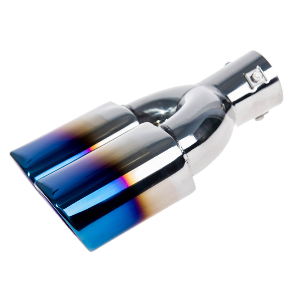 Насадка на глушник НГ-0352 BL d-58х265мм подвійна/нержавіюча сталь Винница - изображение 3