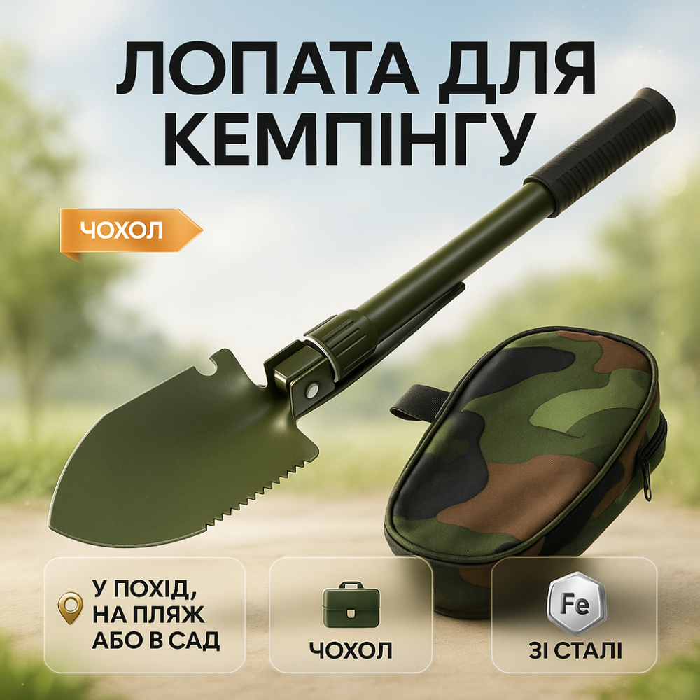 Набір лопата сокира пила Shovel, Багатофункціональна лопата Shovel, Лопата мультитул для ЗСУ CV-56 Київ - фото 11