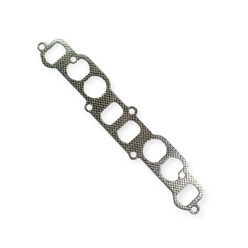 Прокладка ГАЗ 2410, 3102, 3110, 3302, 2705 (402), УАЗ 3151, 3160, 3741 метал перфорований колектора Мукачево - фото 1