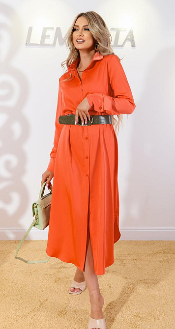 Шовкове плаття сорочка (42) Київ - фото 5