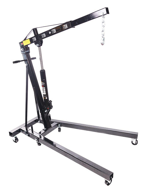 Кран гідравлічний 2т ( h max 2200мм, довжина стріли: 1000-1570мм) ROCKFORCE RF-T32002 Одеса - фото 2