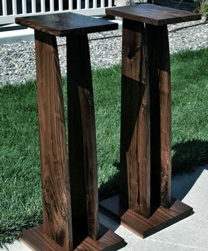 Стійка під акустику "Румбілія" капучино (ціна за 1шт) Миколаїв - фото 1