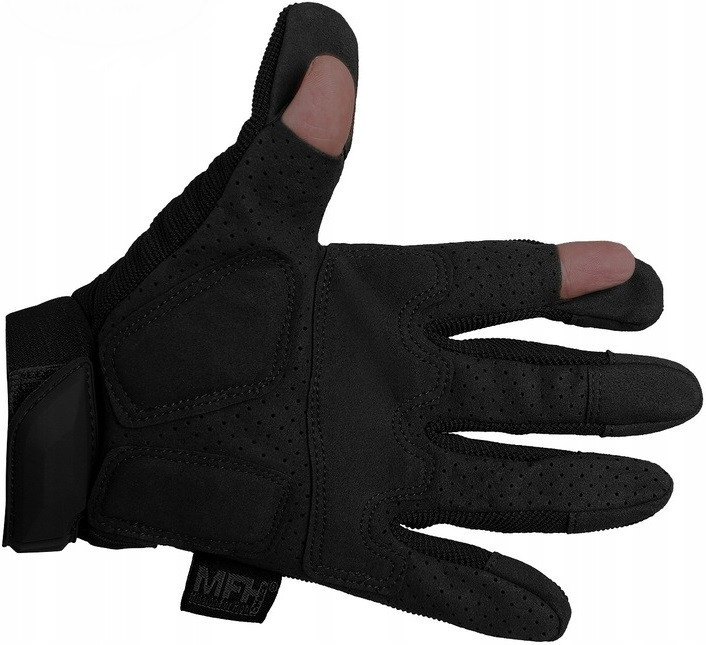 Тактические Защитные Перчатки всесезонные для стрельбы с липучкой MFH 