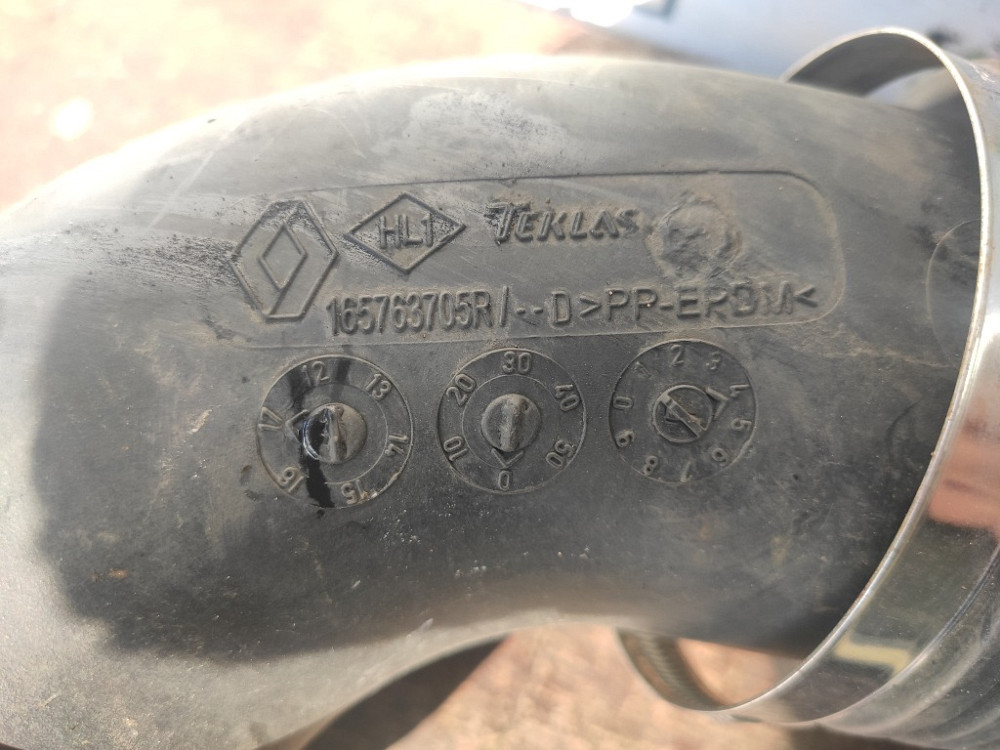 Патрубок інтеркулера Opel Movano B 2.3 dci 2010-2021 (165763705R) Ковель - изображение 5