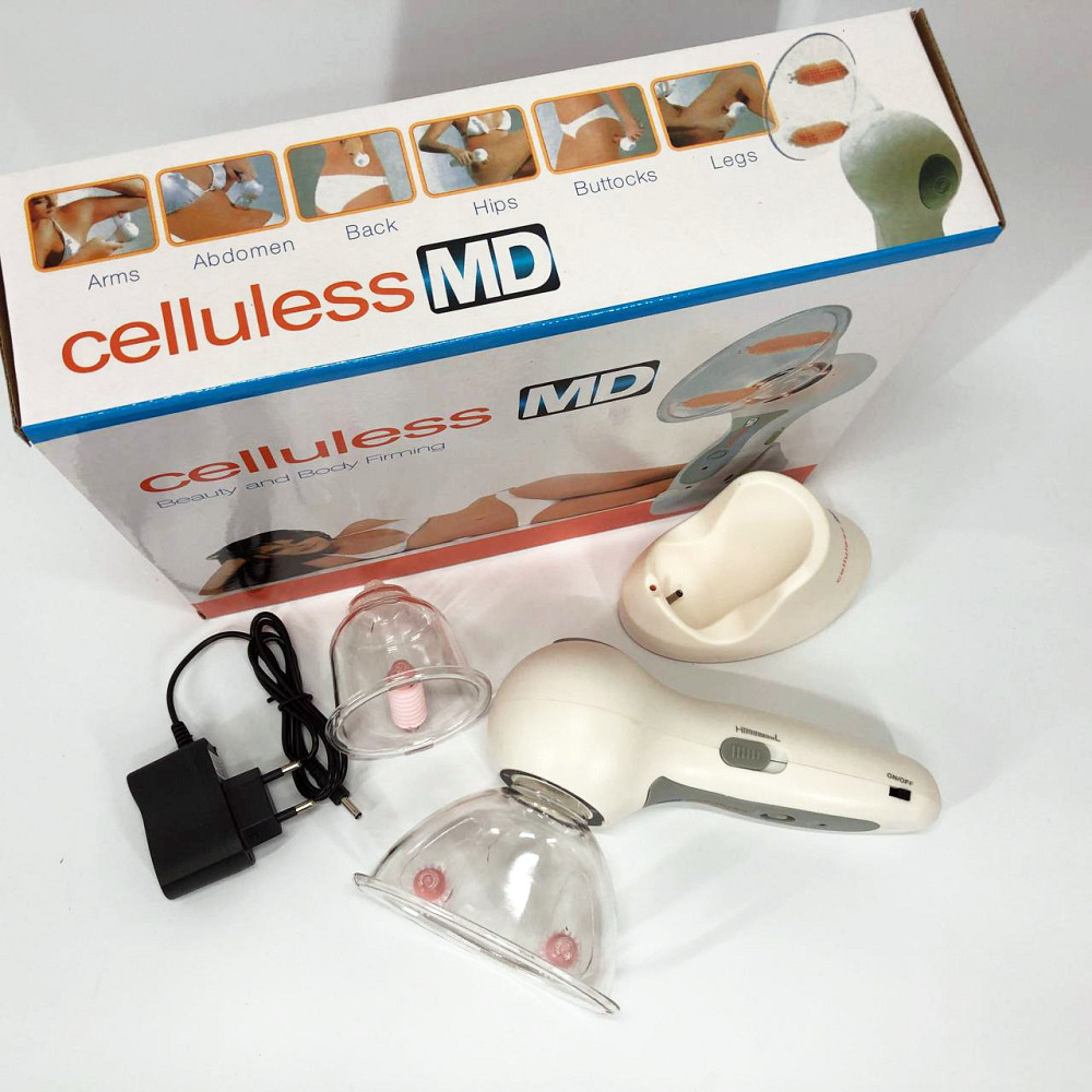 Массажер вакуумный антицеллюлитный Celluless MD NEW вакуумно-роликовый эффективный массажер Целлюлес MX-49 Киев - изображение 13