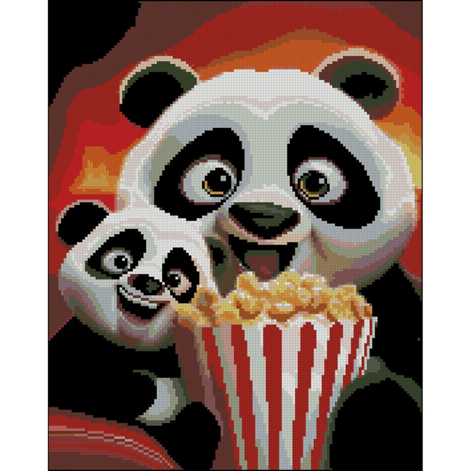 Алмазна мозаїка "У кіно" ZAV4050-14 без підрамника 40х50 см Вінниця - фото 1