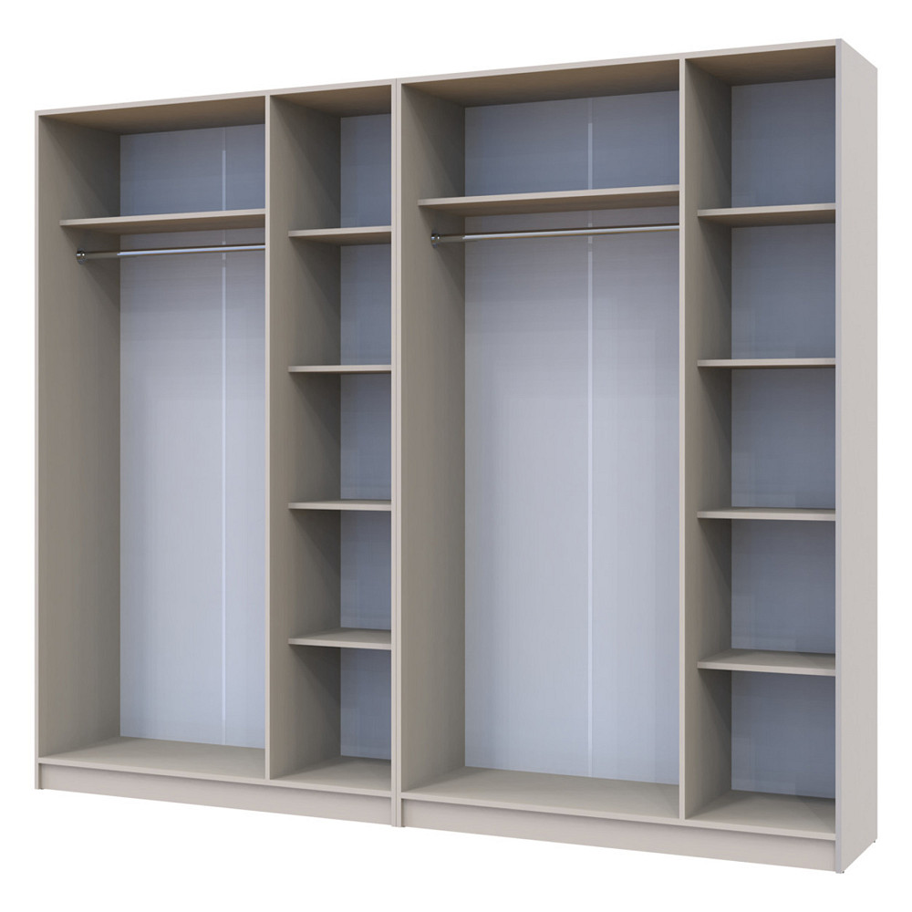 Комплект шаф для одягу Doros Промо (2 шт.) 270х48х204 см Кашемір (DRS-011216) Львів - фото 2