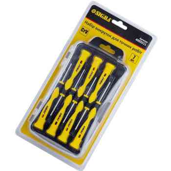 Набор отверток точных 7 шт CrV (футляр) Мукачево