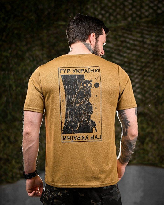 Тактична потовідвідна футболка Oblivion розвідка койот ДЛ7031 Одеса - фото 1