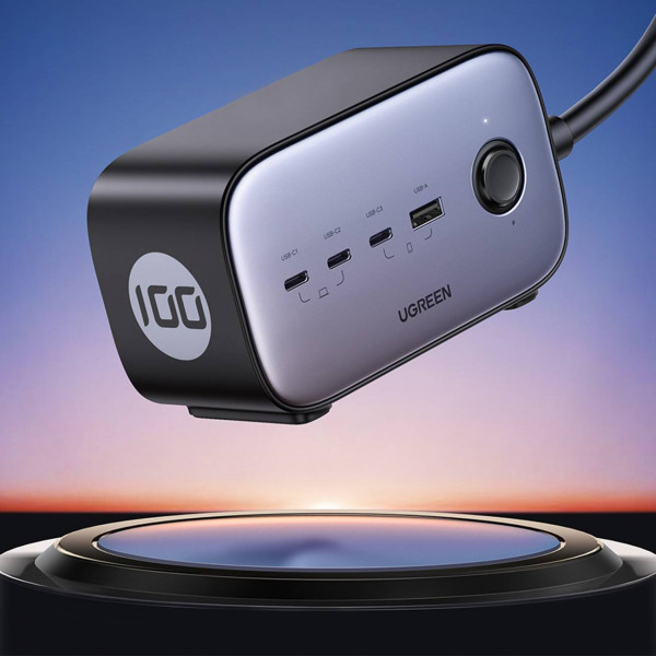 Зарядний пристрій 4xUSB 100W Nexode Pro (3хUSB-C+USB-A) CD270 Ugreen (60167) Киев - изображение 7