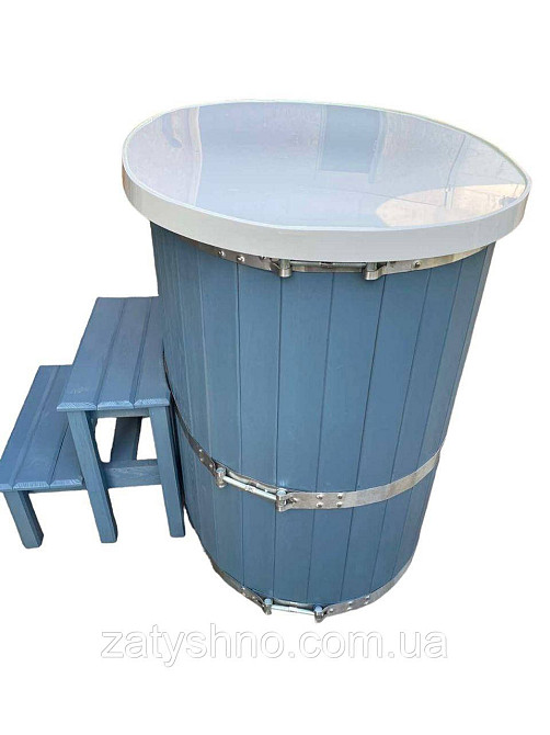 Купель серая 120*80*112 с ясеня Киев - изображение 3