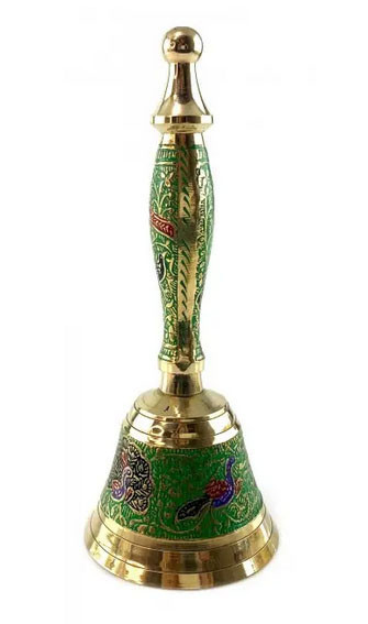 Колокольчик для класса из бронзы с рисуноком Киев - изображение 1