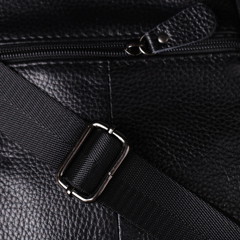 Мужская сумка на плечо из натуральной кожи Vintage 23020 Черный Киев - изображение 1