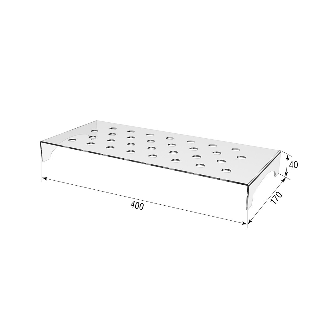 Подставка для товара EKOSTAR 400х170х40 Киев - изображение 3