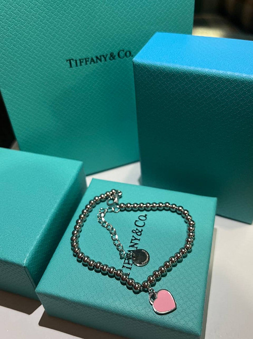 Браслет Тіффані Срiбло 925 покриття Гравірування Tiffany Одеса - фото 4