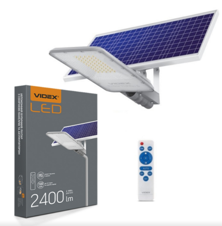 LED Ліхтар вуличний автономний 30W 5000К 220V VL-SLSO-305 Videx Житомир - изображение 1