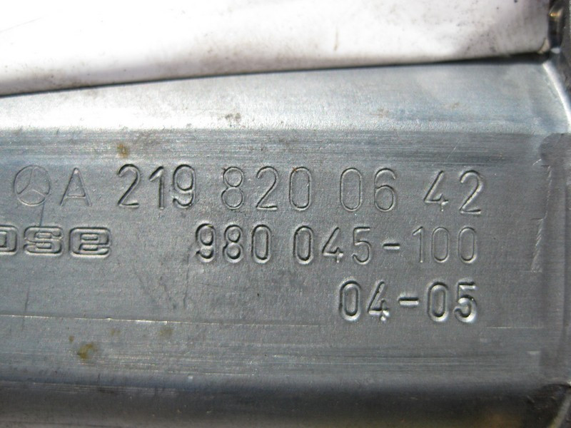 Mercedes-Benz  A2198200642 Моторчик правого склопідйомника CLS C219 Одеса - фото 3