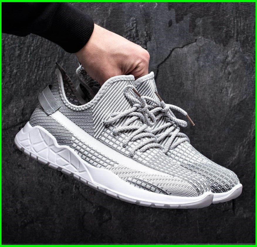 Кросівки Чоловічі Сірі Тканинні Boost Пінка (розміри: 41) - 62-5 Дніпро - фото 5