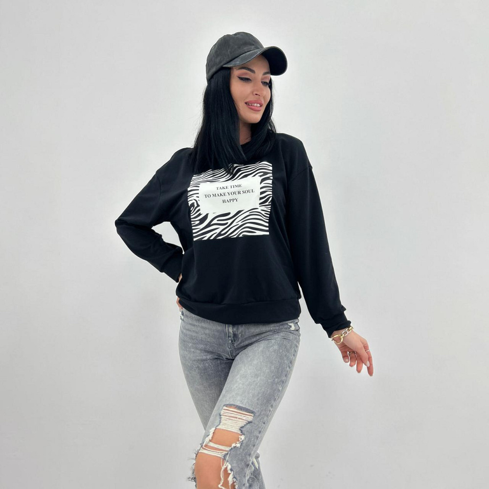 Женский свитшот с анималистичным принтом Wild Киев - изображение 6