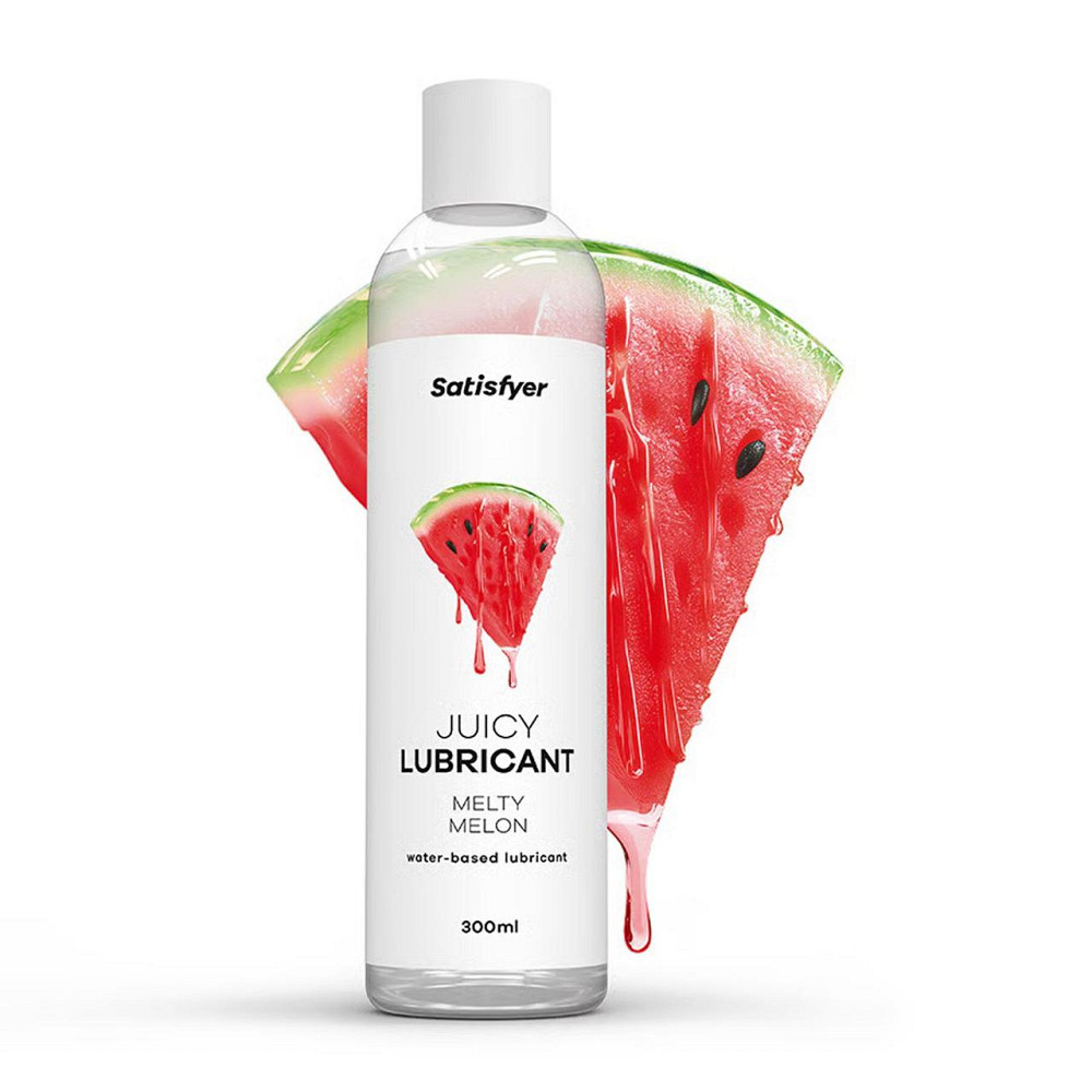 Лубрикант на водной основе Satisfyer Juicy Lubricant Melty Melon water based 300 мл Sex Aura Киев - изображение 2