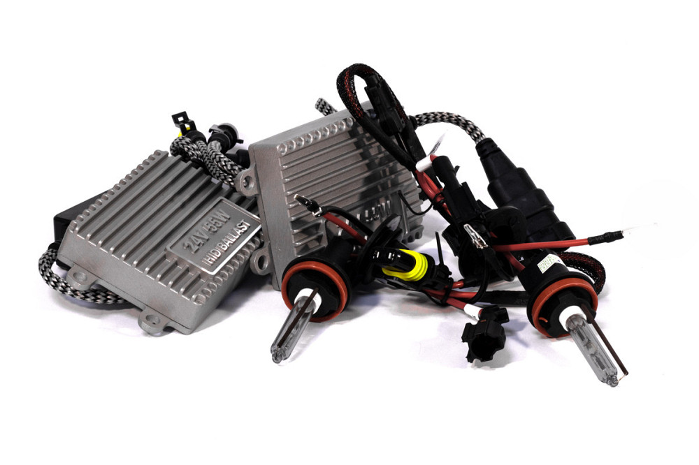 Комплект ксенону КВАНТ PRO H11 ceramic 4300К 24v з блоками AC Харків - фото 1