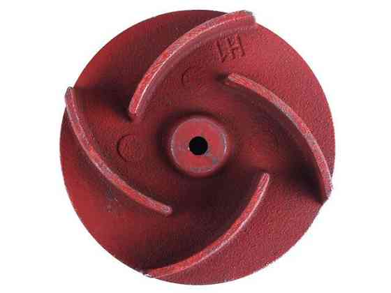 Крыльчатка мотопомпы (для 30,80) 4 лопасти, под шпонку диаметр 19 мм ( 2) Мукачево