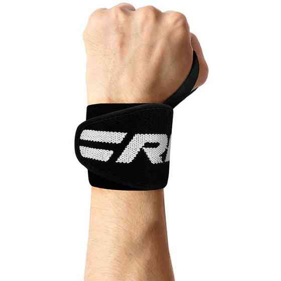 Бинти для зап'ясть (кистьові бинти) RDX W2 Gym Wrist Wraps Black Pro Каменское