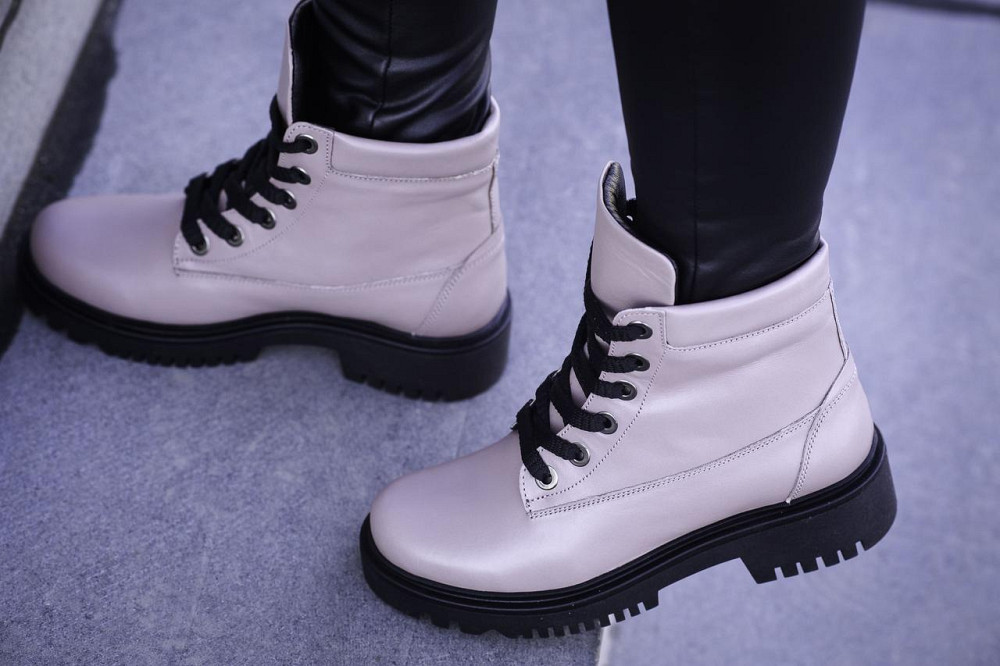 Черевики жіночі ARLEN БК-16 /69 латте (весна-осінь, шкіра натуральна) (2992) лише 37р. 37 Коломыя - изображение 1