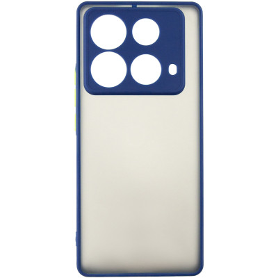 Чохол до мобільного телефона Dengos Matte Infinix Note 40 (Blue) (DG-TPU-MATT-154) Вінниця - фото 1