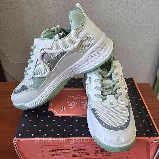 Кроссовки женские повседневные на шнуровке размер 36 белый Хмельницкий