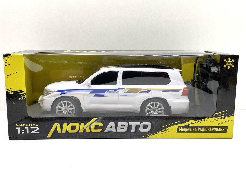 Джип на радіокеруванні Toyota Land Cruiser масштаб 1:12 Білий (M 4934) Чернігів - фото 2