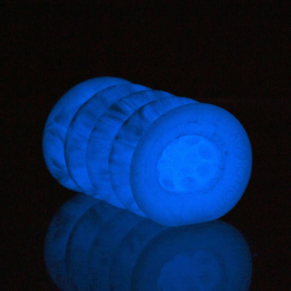 Мастурбатор ADDICTION Silicone Reversible Stroker – Glow in the Dark Sex Aura Киев - изображение 8