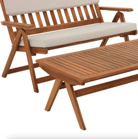 Комплект садових меблів Di Volio Lusiano складаний бежевий Київ