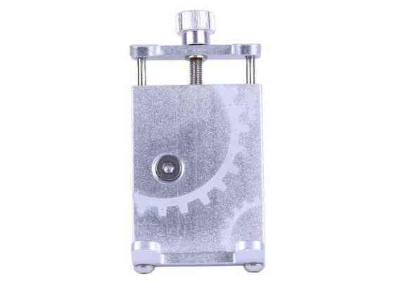 Держатель телефона HFCM-09  (крепление на руль), алюминий, серебро Мукачево