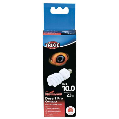 Люминесцентная лампа Trixie для террариума Desert Pro Compact 10.0 для облучения лучами УФ-В спектра 60х152 мм/23 Вт Киев - изображение 1