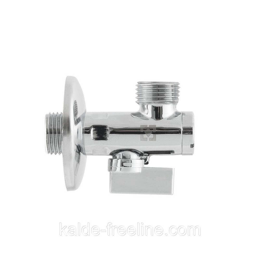 Кран приборный угловой с фильтром Raftec Silver 1/2"x3/4" KFH0102 Харків - фото 3