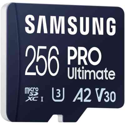 Карта памяти Samsung 256GB microSDXC class 10 UHS-I U3 V30 A2 Pro Ultimate (MB-MY256SA/WW) Винница
