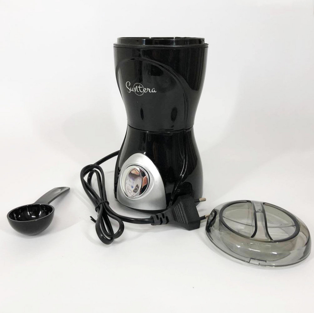 Ручная кофемолка Suntera SCG-601B 200Вт, Кофемолка мощная бытовая мощная HG-94 Львов - изображение 20