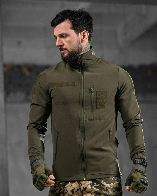 Ветровка paradox (без капюшона) олива нац гвардия ДЛ6292 Одесса - изображение 2