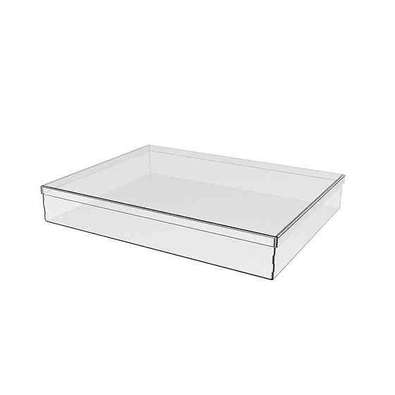 Коробка акрилова EKOSTAR 400х300х60 з кришкою Київ