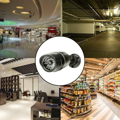 Камера-муляж Defender CCTV с 25 ИК LED, фальшивая камера видеонаблюдения для улицы и помещения, черная Киев - изображение 7